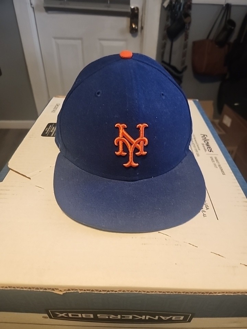 New York Mets New Era Authentic On-Field 59FIFTY Fitted Hat - Blue